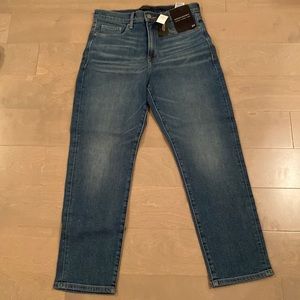 BNWT Banana Republic High Rise Straight Ankle Denim Jeans size 29